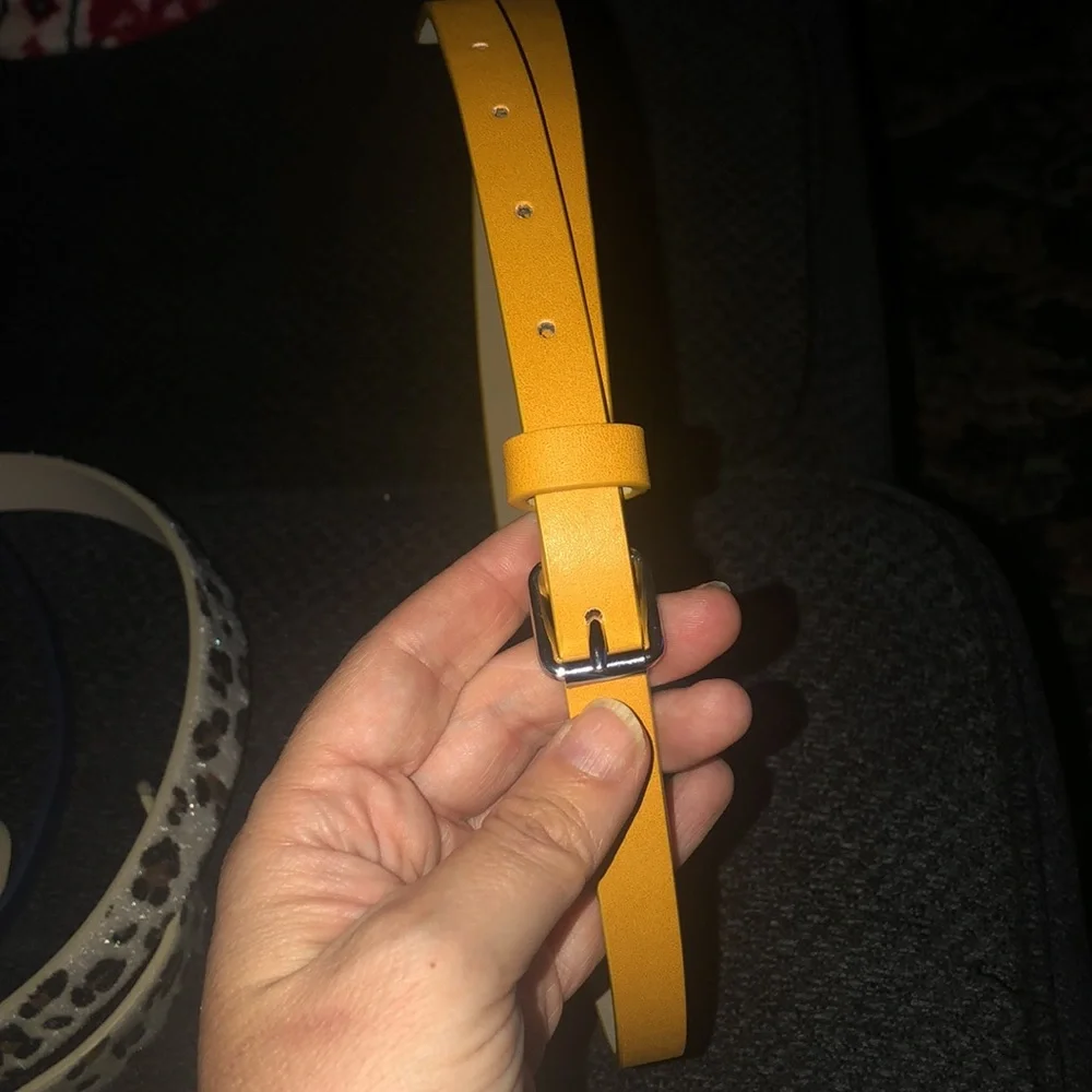 Bundle of 3 girl belts - can be xsmall for women